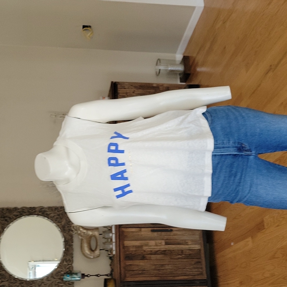 Spiritual Gangster Happy Crop Tank